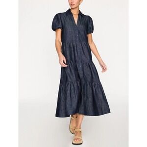 Brochu Walker The Havana Dress Indigo Denim Blue Medium
